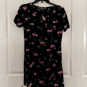 H&M Pretty black/ pink floral dress